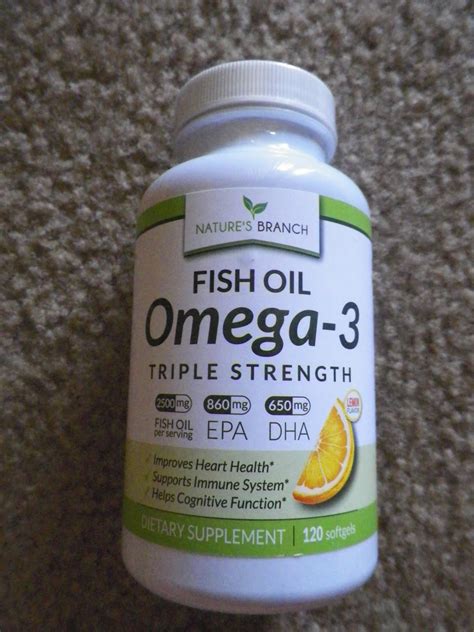 nature's branch omega 3 oil.